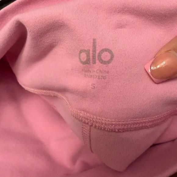 Alo Pink high waist airbrush Leggings - Picture 8 of 8